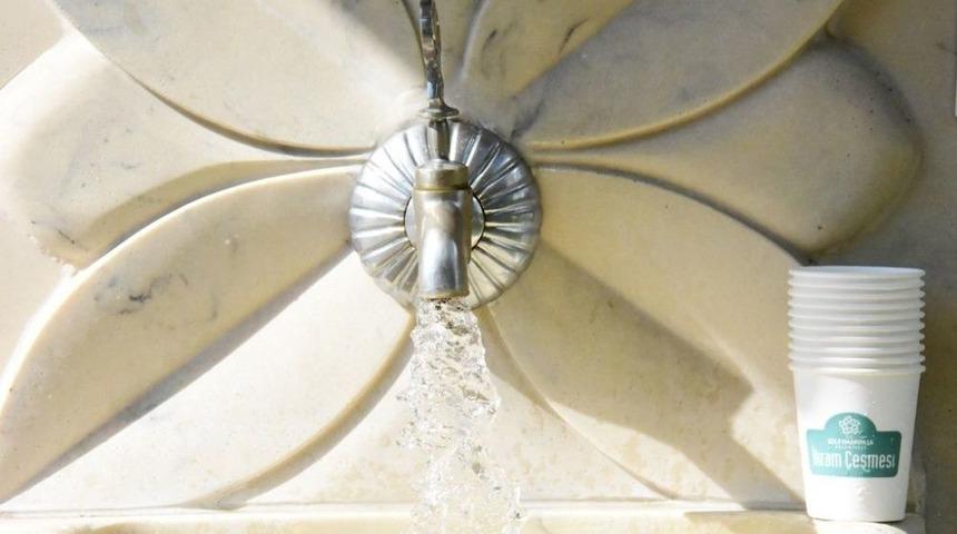 İkram &Ccedil;eşmelerinden Soğuk Su Akmaya Başladı