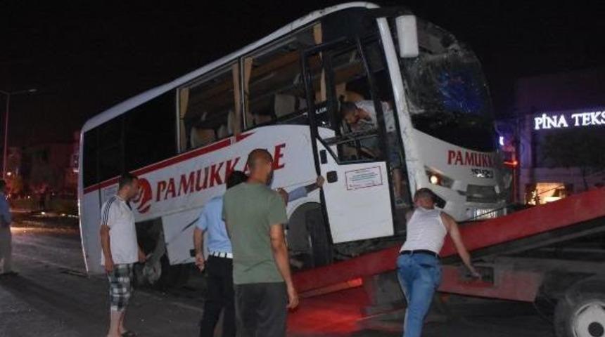 Midib&uuml;s Devrildi: 1 Yaralı