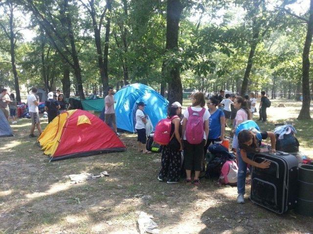 Kırklareli İzcileri Kardeş Şehirler Kampı Başladı