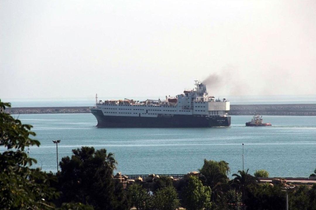 Samsun&rsquo;u Kokutan Gemi Limandan Ayrıldı