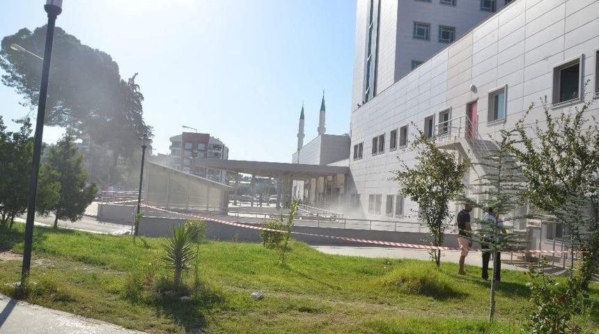 Nazilli Devlet Hastanesinde Yangın