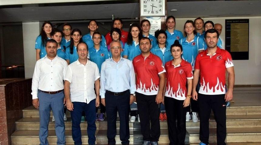 Başkan Kayda, Milli Judocuları Ağırladı