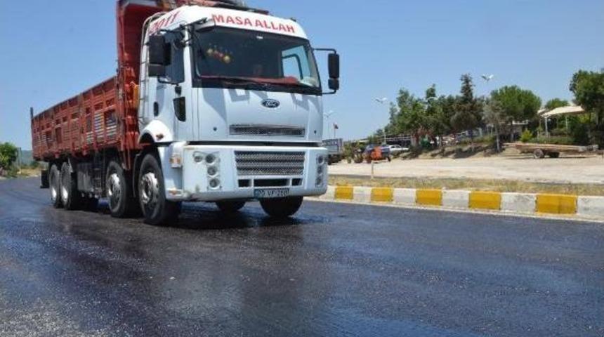 Aşırı Sıcaklardan Asfalt Eridi