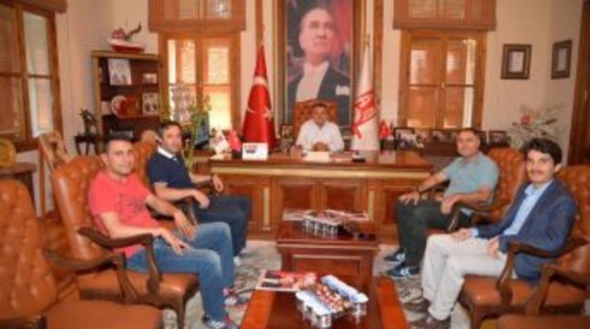 Sağlık-sen&rsquo;den Başkan Yağcı&rsquo;ya Ziyaret