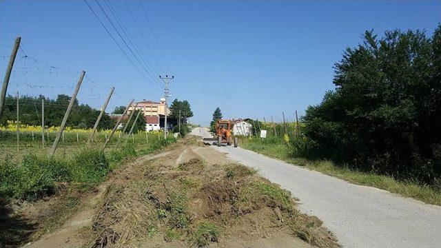 Pazaryeri’nde Kaldırım Çalışmaları Başladı