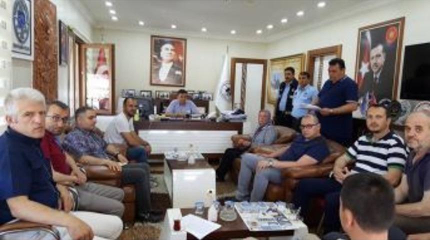 Başkan Yal&ccedil;ın, Apartman Y&ouml;neticileriyle Bir Araya Geldi