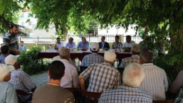 Karamanca’da Halk Toplantısı