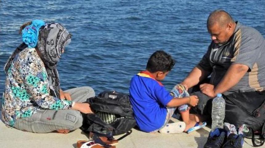 &Ccedil;eşme'de 29 Ka&ccedil;ak Yakalandı