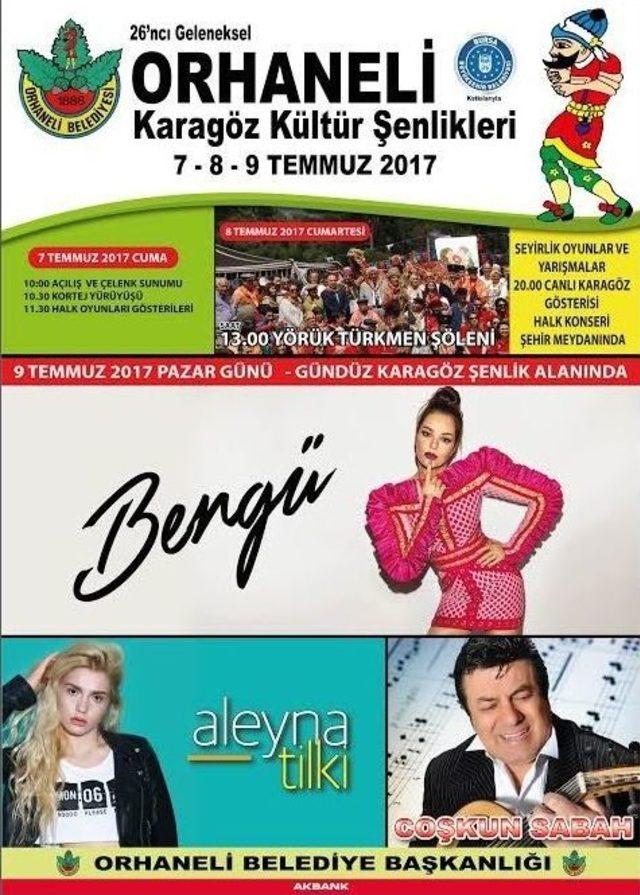 Orhaneli&rsquo;nde Şenlik Başlıyor 1