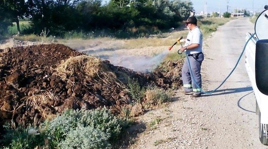 Karaman&rsquo;da Haşere İle M&uuml;cadele