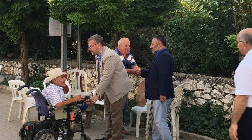 Milletvekili Eldemir Ve Merkez İl&ccedil;e Başkan Yıldırım&rsquo;dan K&ouml;ylere Ziyaret