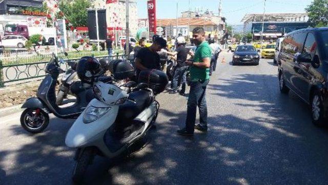 Bursa'da Motosiklet Sürücülerine Sıkı Denetim