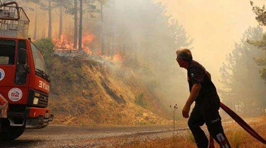 Anamur&rsquo;daki Orman Yangını