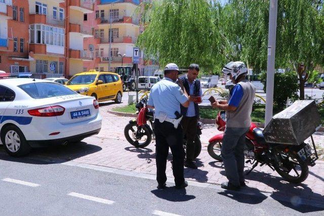 Malatya Emniyetinden Motosiklet Uygulaması