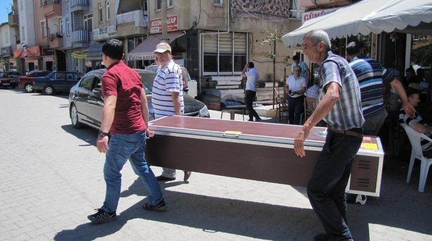 Hisarcık Belediyesinden Klimalı Tabut Hizmeti