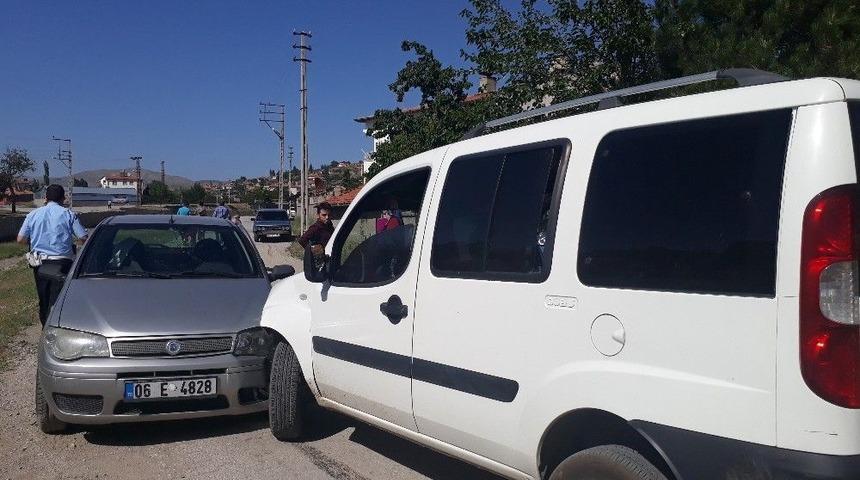 Sungurlu&rsquo;da Trafik Kazası: 1 Yaralı