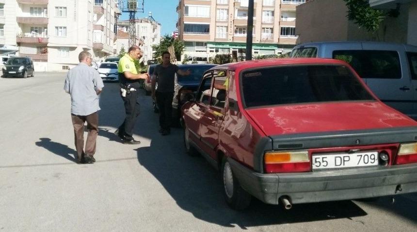 Otomobil Bisiklete &Ccedil;arptı: 1 Yaralı