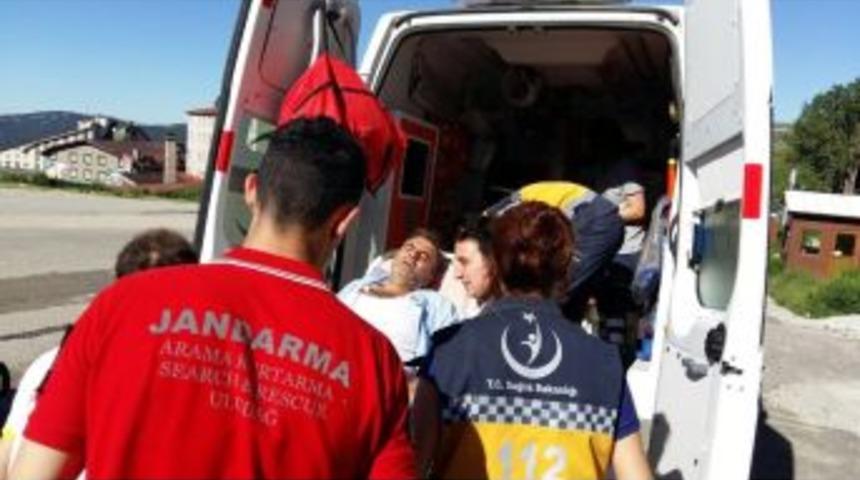 Doğa Y&uuml;r&uuml;y&uuml;ş&uuml;nde Kalp Krizi Ge&ccedil;iren Şahıs Kurtarıldı