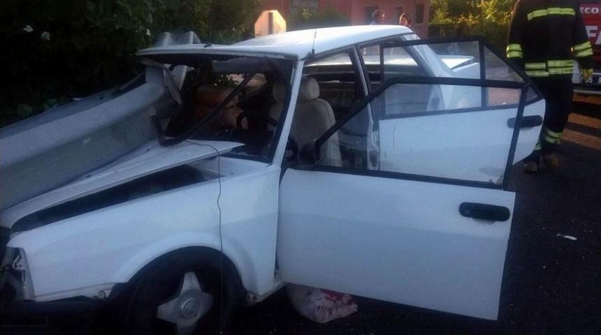 Samsun&rsquo;da Trafik Kazası: 3 Yaralı