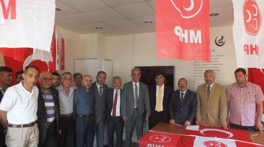 Mhp Malazgirt İl&ccedil;e Teşkilatı Olağan Kongresini Yaptı