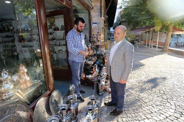 Vali Varol Esnafı Dolaştı 1