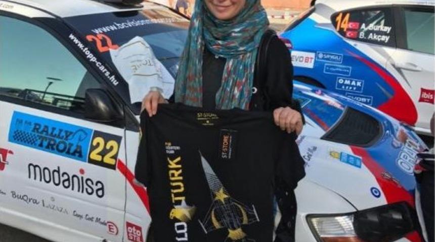 (&ouml;zel Haber) Yarış Esnasında Aracı Yanan &Uuml;nl&uuml; Rallici Burcu &Ccedil;etinkaya Bucak O Anları Anlattı