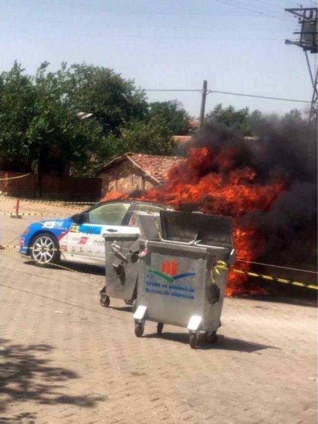 (özel Haber) Yarış Esnasında Aracı Yanan Ünlü Rallici Burcu Çetinkaya Bucak O Anları Anlattı