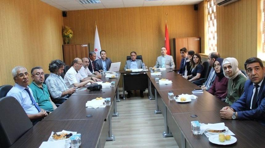 Kilis Valisi Tekinarslan Kurum Ve Kuruluşlardan Brifing Aldı