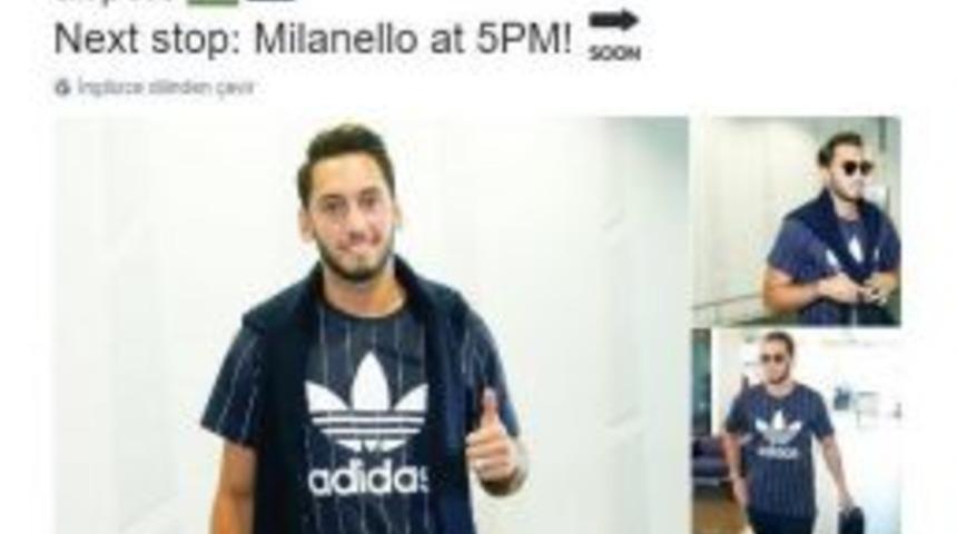 Hakan &Ccedil;alhanoğlu, Milan&rsquo;da