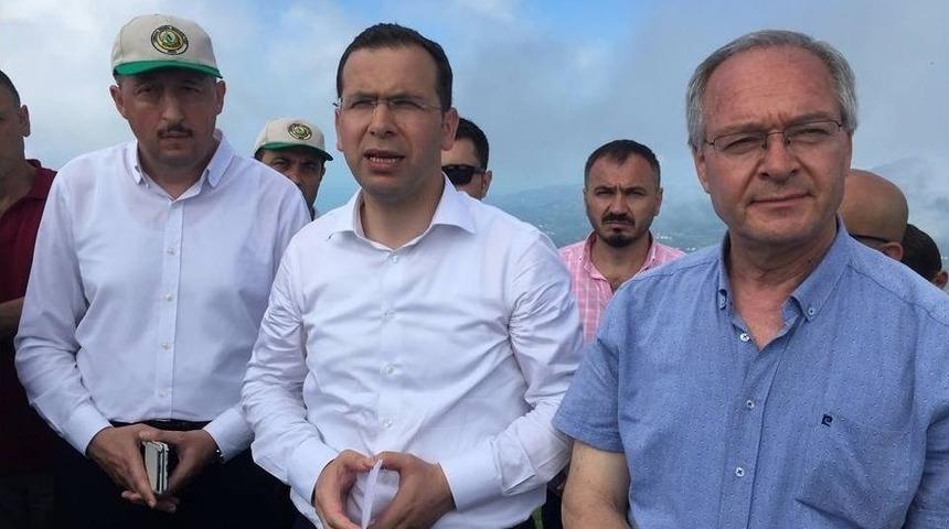 Tonya Sivri Tepesi Şehitliği&rsquo;ne &Ccedil;ıktılar