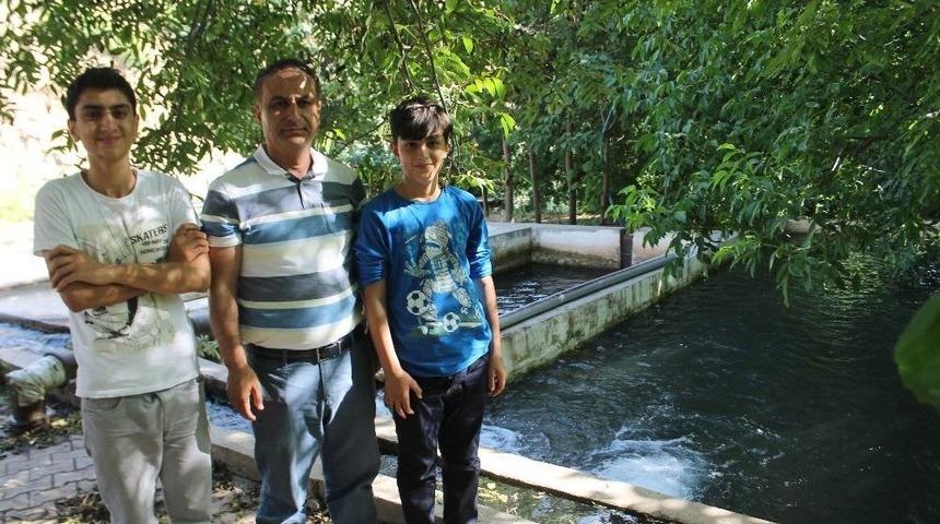 Piknikçiler Alabalık Tesislerine Rağbet Gösterdi