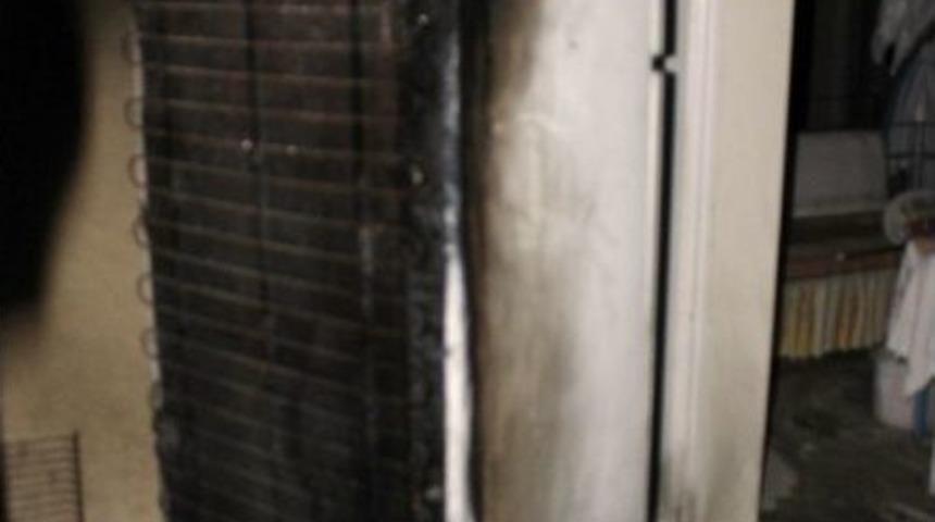 Buzdolabı Patlayan Evde Yangın Paniği