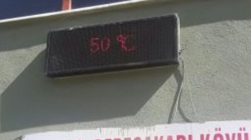 Bilecik&rsquo;te Sıcaklık 50 Derece