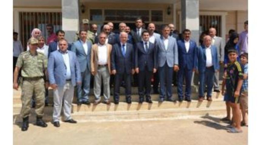 Vali Tuna&rsquo;dan Ceylanpınar&rsquo;a Veda Ziyareti