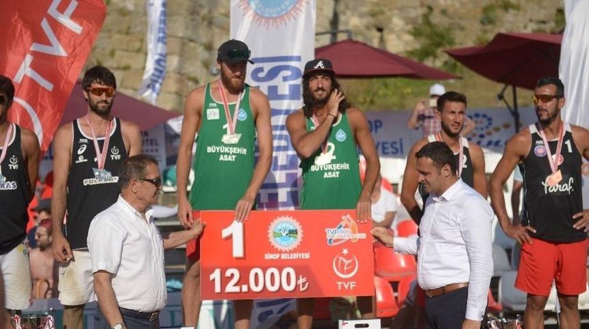 Tvf Plaj Voleybolu Kul&uuml;pler Ligi Final M&uuml;sabakaları Sona Erdi