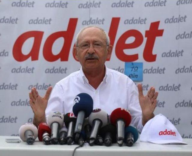 Kılıçdaroğlu; Bir Ideal Için Yürüyoruz