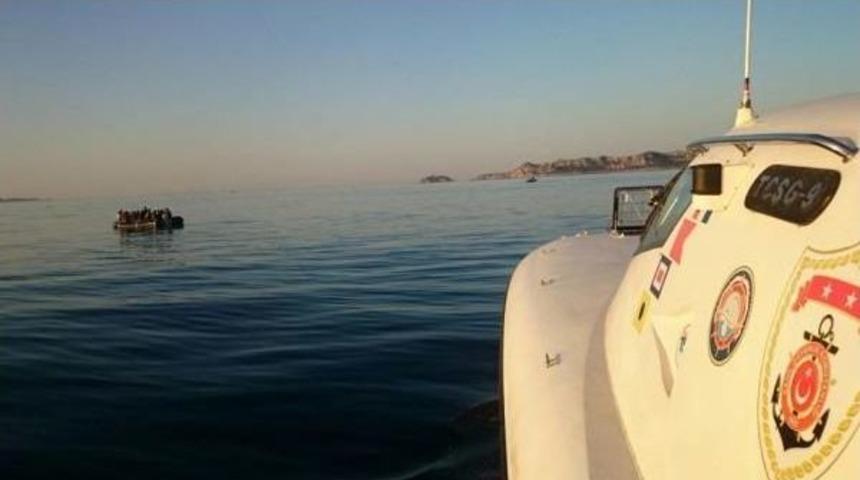 Kaş'ta, Suriyeli 33 Ka&ccedil;ak Yakalandı