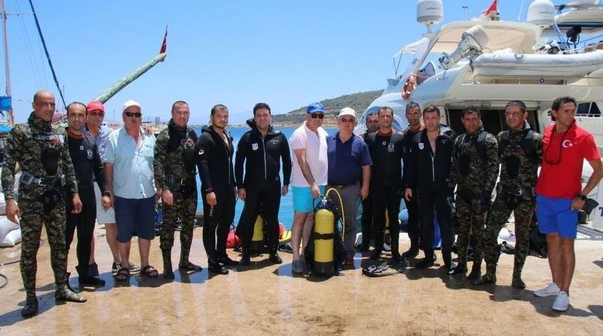 Dalış Ekibi Dat&ccedil;a&rsquo;da Temizlik Yaptı