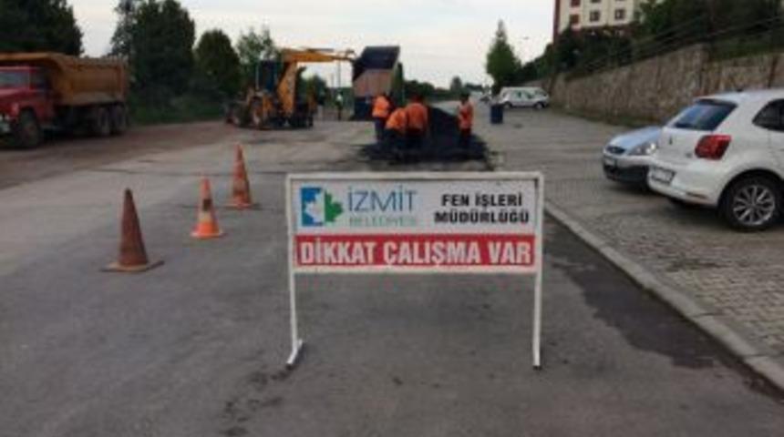 Fevzi &Ccedil;akmak&rsquo;ta Bozuk Yollara Yama