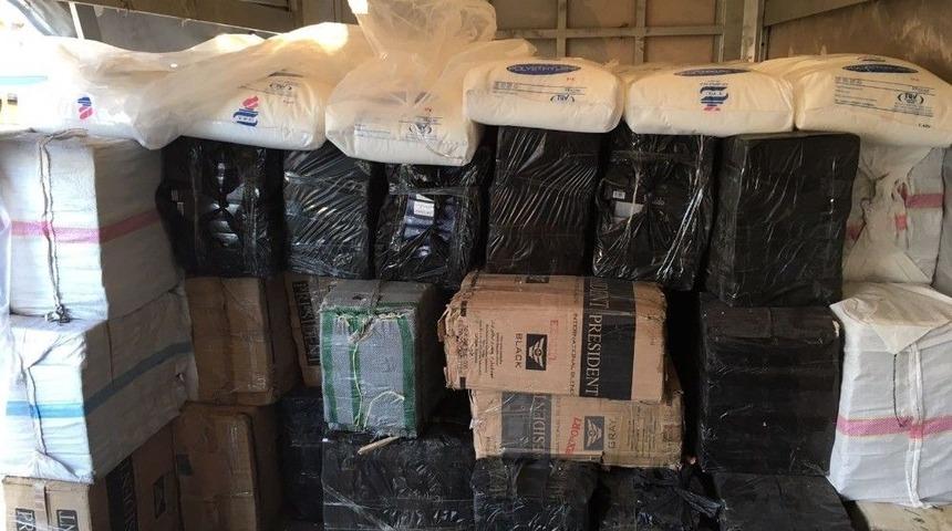 Erzurum&rsquo;da 109 Bin Paket Ka&ccedil;ak Sigara Ele Ge&ccedil;irildi