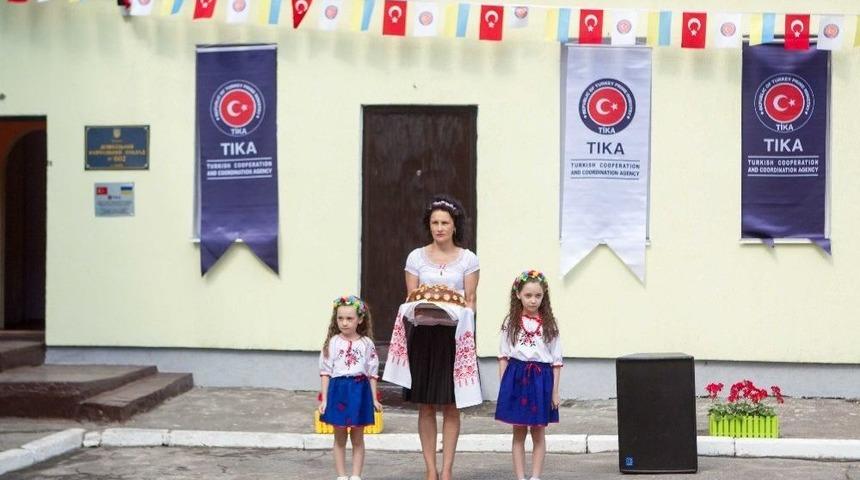 Tika’dan, Ukrayna’da Bir Anaokuluna Tadilat Desteği