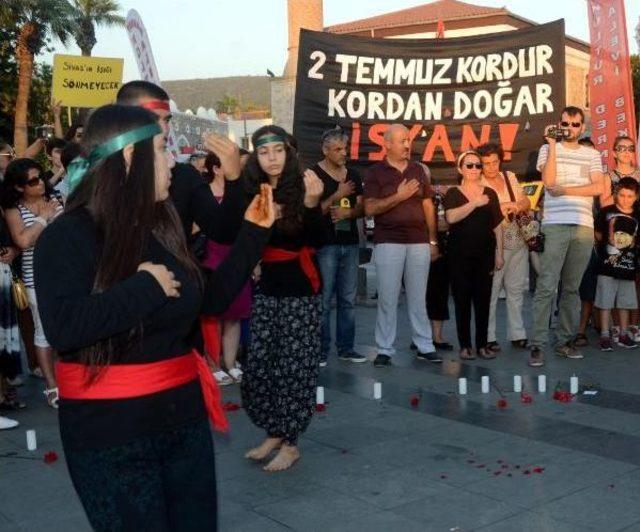 Madımak'ta Ölenler Bodrum'da Anıldı