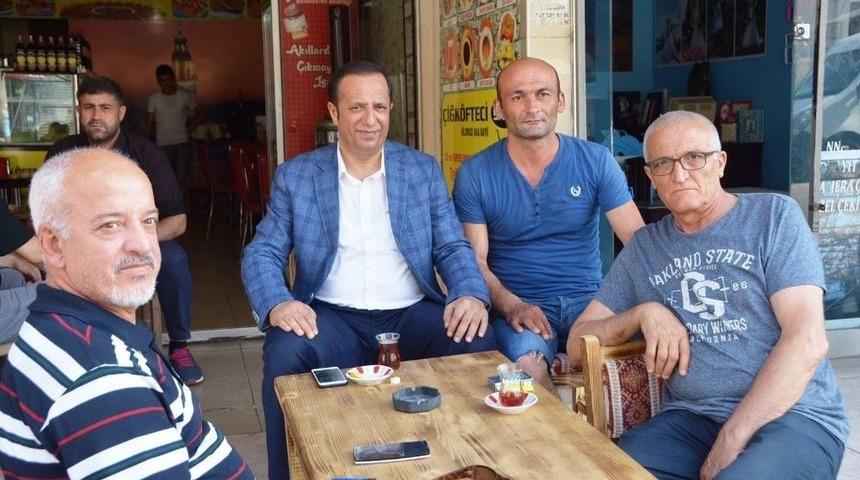 Başkan Toltar, Esnafları Ziyaret Etti