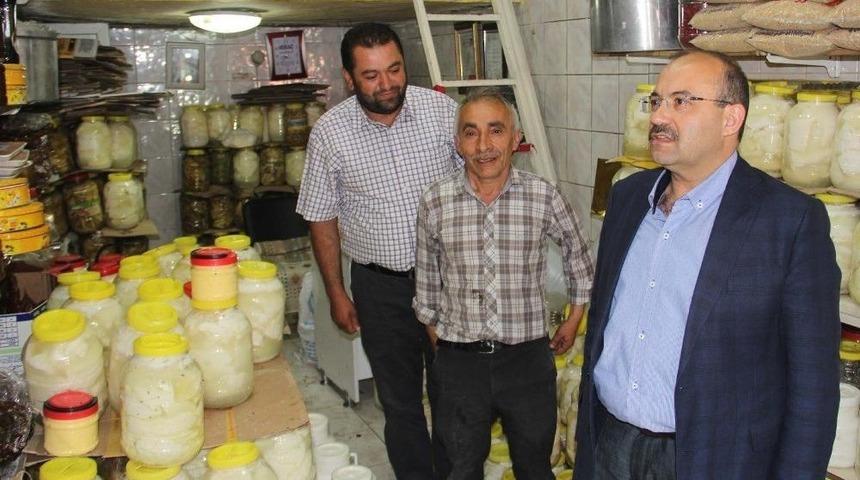 Vali Ustaoğlu&rsquo;dan Esnaf Ziyareti