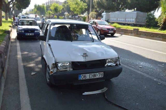 Nazilli’de Zincirleme Trafik Kazası: 1 Yaralı