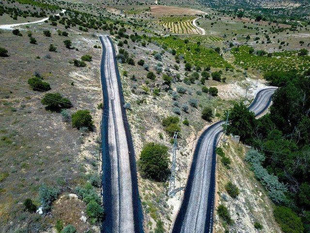 B&uuml;y&uuml;kşehir Doğanlar&rsquo;da 7 Km Asfalt &Ccedil;alışması Yaptı 1