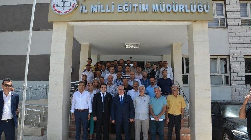 Vali Tuna&rsquo;dan İl Milli Eğitime Veda Ziyareti