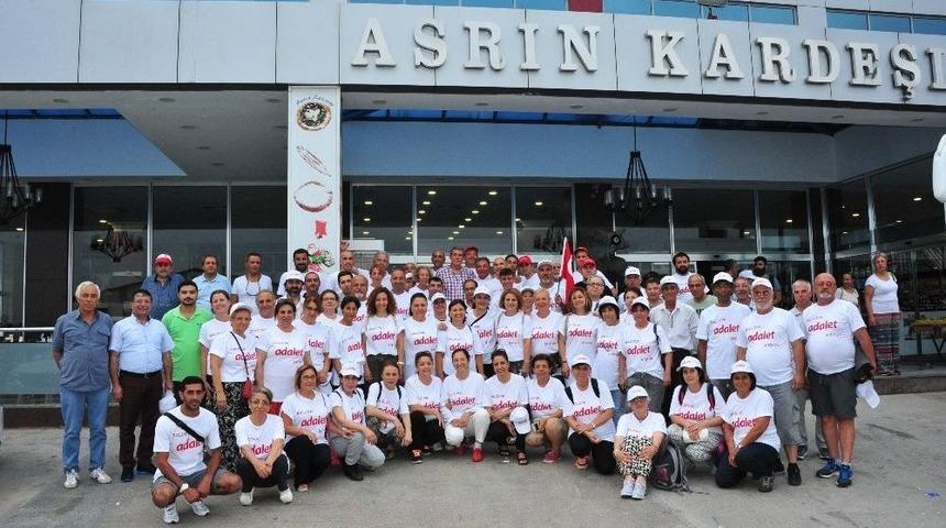 Bal&ccedil;ova&rsquo;dan &rsquo;adalet Y&uuml;r&uuml;y&uuml;ş&uuml;&rsquo;ne Destek