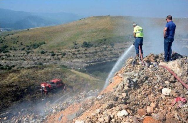 Çöplük Yangını Kenti Duman Altında Bıraktı