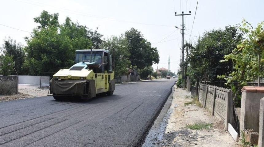Asfaltlama &Ccedil;alışmaları Devam Ediyor